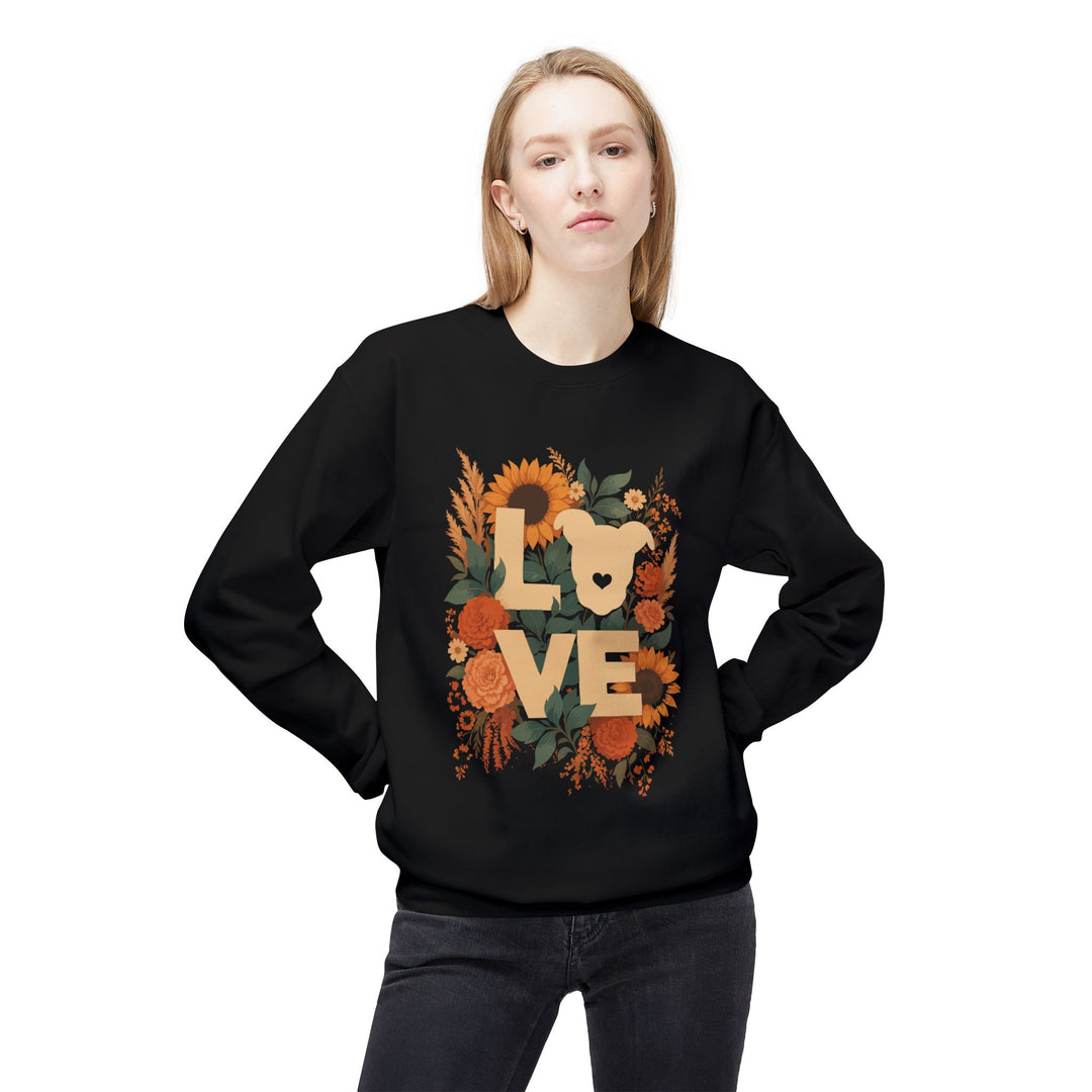 LOVE Floral Premium V2 Crewneck Sweatshirt