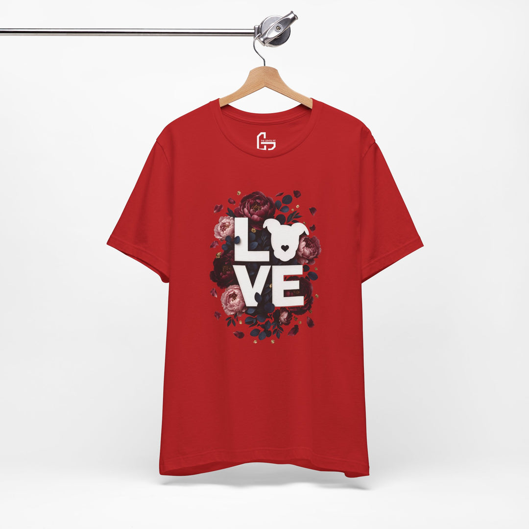 LOVE Floral Premium V1 Short Sleeve Tee