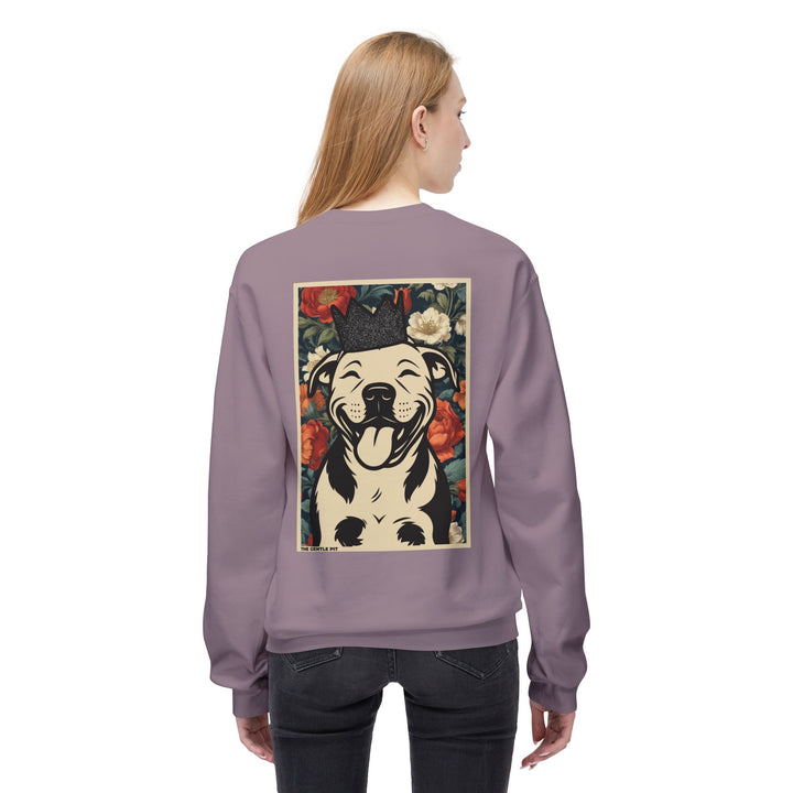Baby Pit Floral Softstyle Fleece Crewneck Sweatshirt