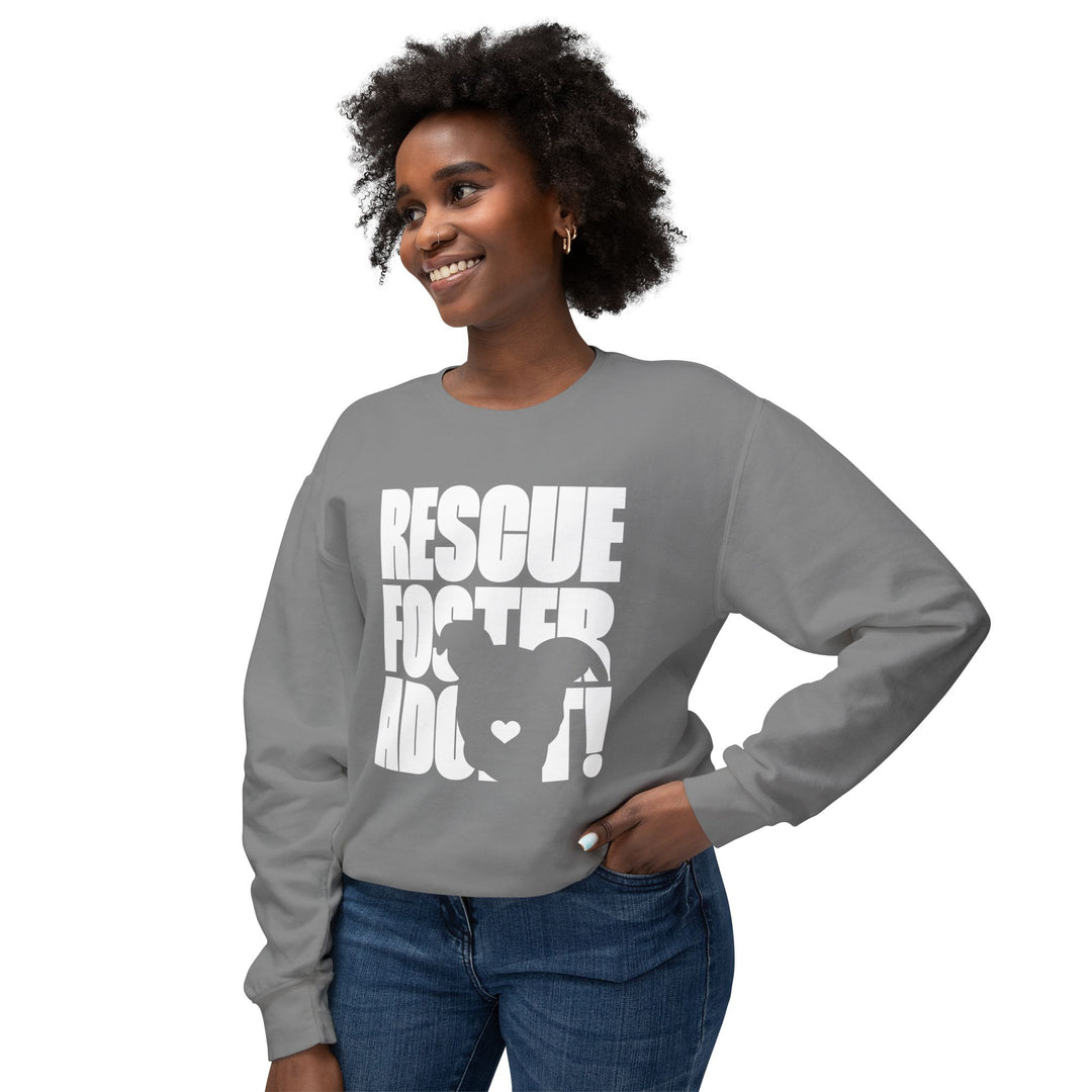 Rescue.Foster.Adopt V3 Unisex Premium Sweatshirt