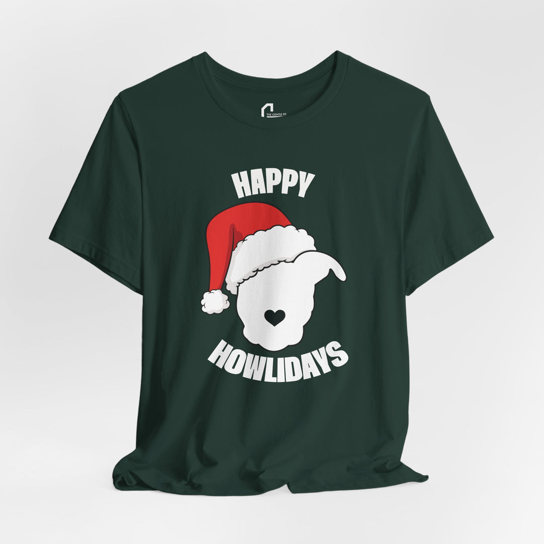 Happy Howlidays Unisex Short Sleeve T-shirt