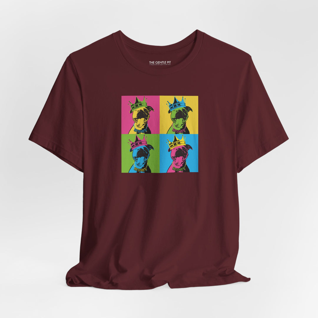 Rescue Royalty Color Block Unisex Short Sleeve T-shirt