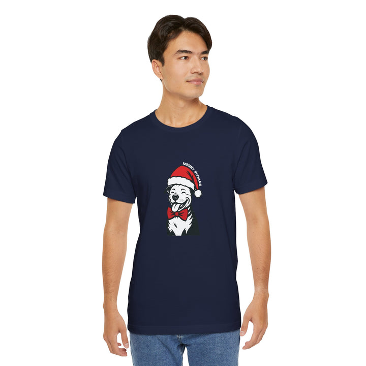 Merry Pitmas V3 Unisex Short Sleeve T-shirt