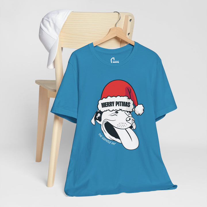 Merry Pitmas V2 Unisex Short Sleeve T-shirt