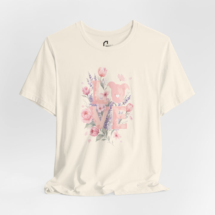 LOVE Floral Premium V3 Short Sleeve Tee