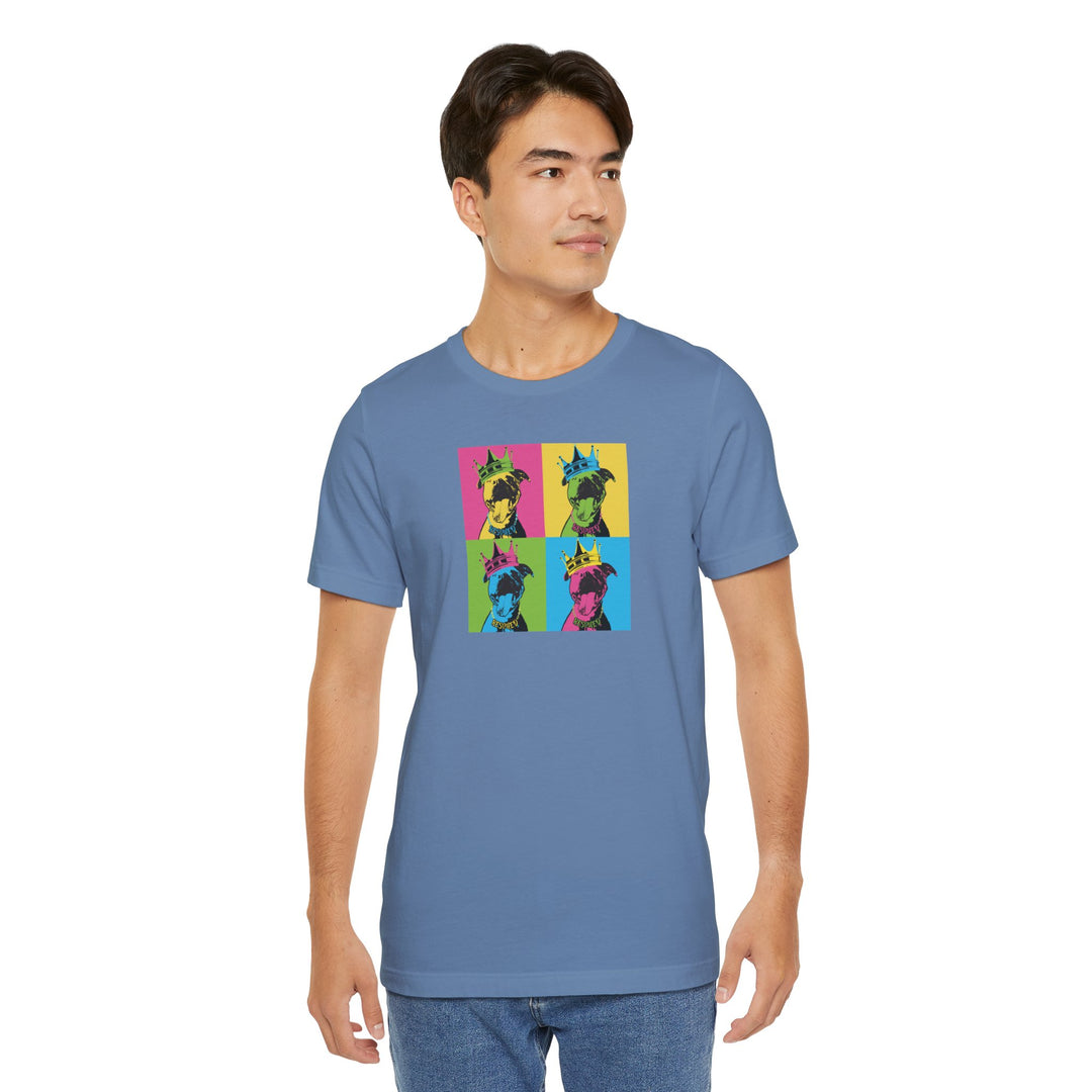 Rescue Royalty Color Block Unisex Short Sleeve T-shirt