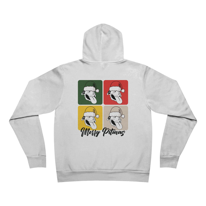 Merry Pitmas V5 Unisex Sponge Fleece Pullover Hoodie