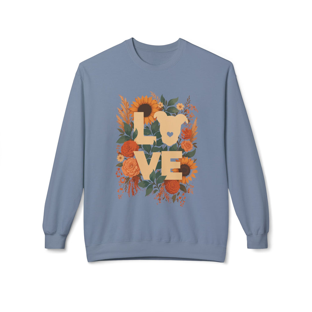 LOVE Floral Premium V2 Crewneck Sweatshirt