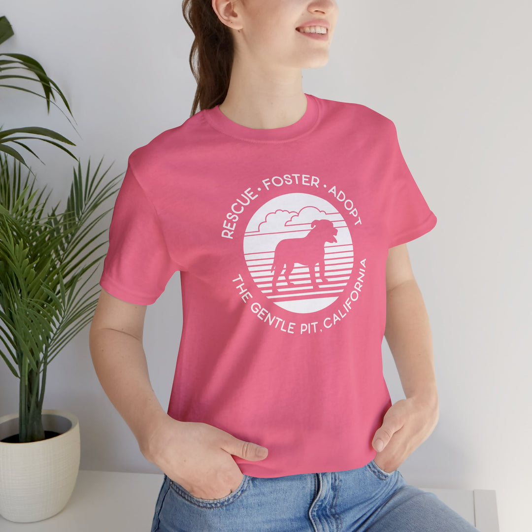 Rescue Foster Adopt Sunset Unisex T-Shirt