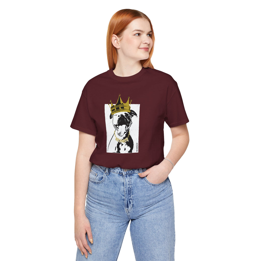 Rescue Royalty Background Unisex T-Shirt