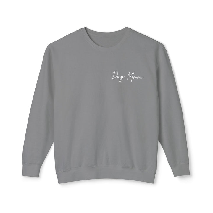 Dog Mom Cursive Unisex Premium Sweatshirt