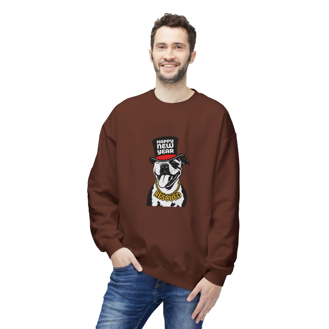 New Year PIT Softstyle Fleece Crewneck Sweatshirt