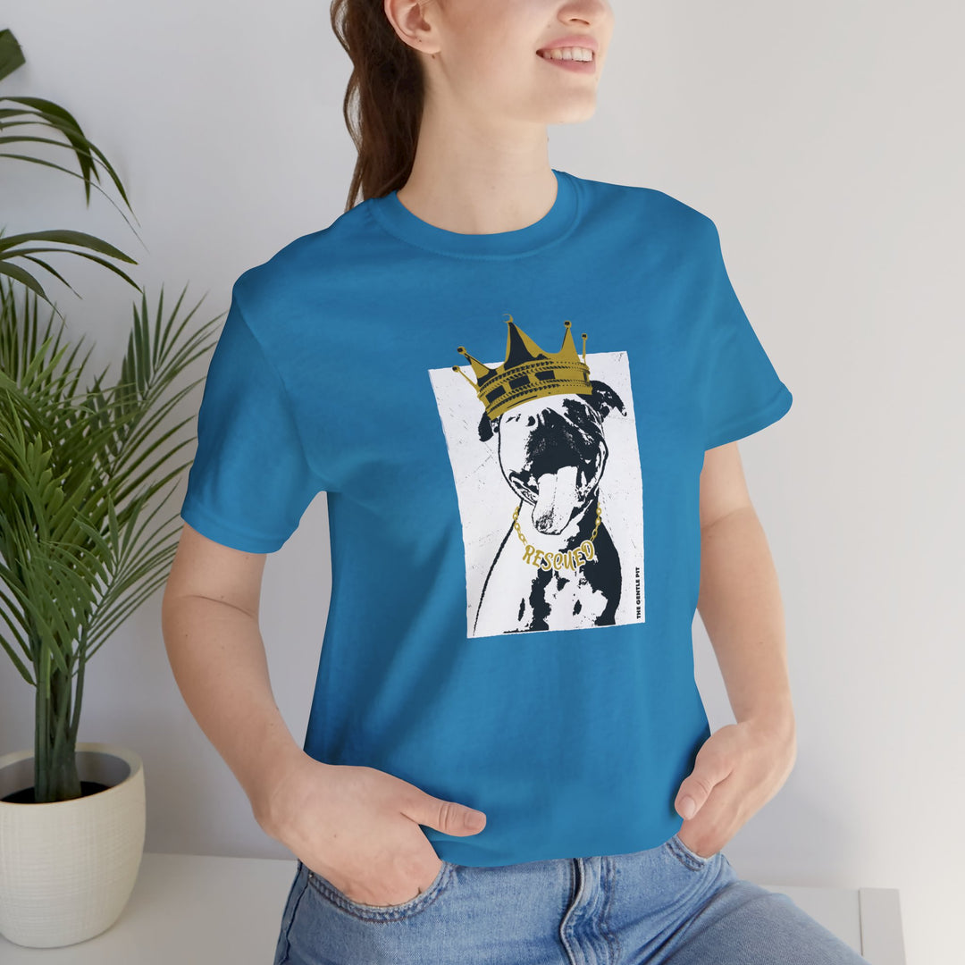 Rescue Royalty Background Unisex T-Shirt