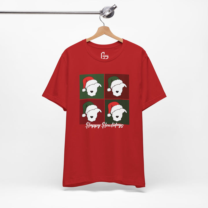 Happy Howlidays V3 Unisex Short Sleeve T-shirt