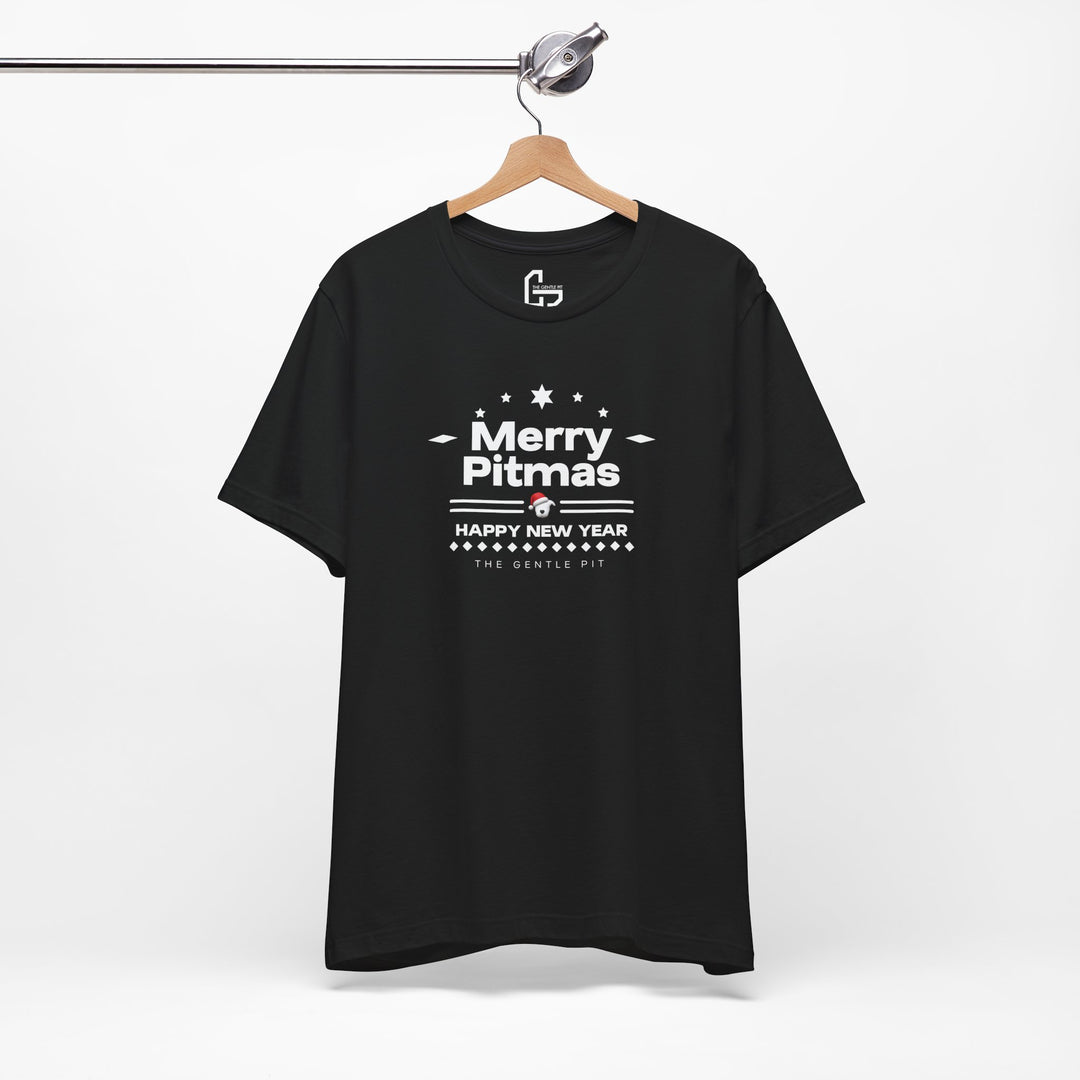 Merry Pitmas V5 Unisex Short Sleeve T-shirt