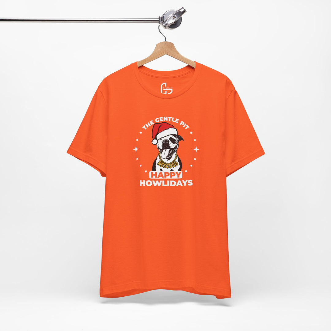 Happy Howlidays 2025 V3 Unisex Short Sleeve T-shirt
