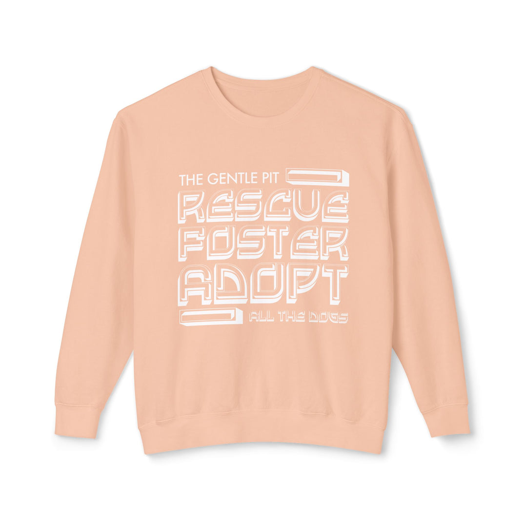 R.F.A Illusion style Print Design Unisex Crewneck Sweatshirt