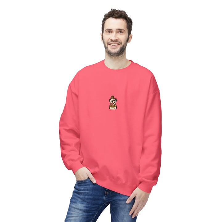 TGP Emoji Thanksgiving Softstyle Fleece Crewneck Sweatshirt