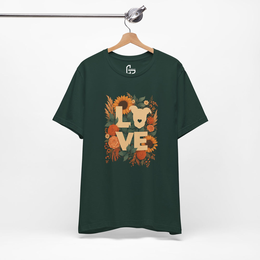 LOVE Floral Premium V2 Short Sleeve Tee