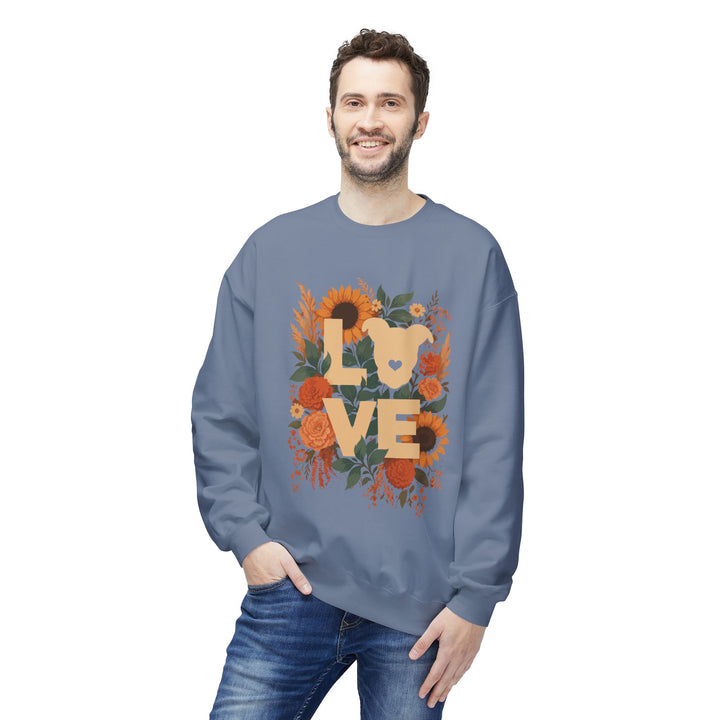 LOVE Floral Premium V2 Crewneck Sweatshirt