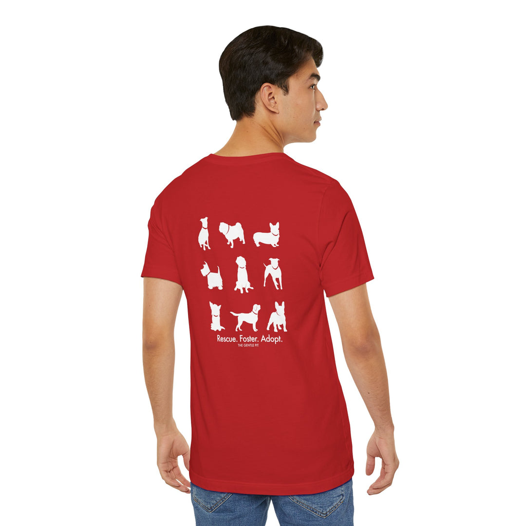 Rescue All The Dogs Unisex Short Sleeve T-shirt