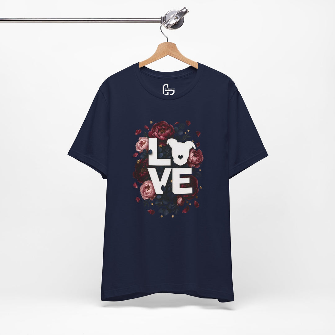 LOVE Floral Premium V1 Short Sleeve Tee