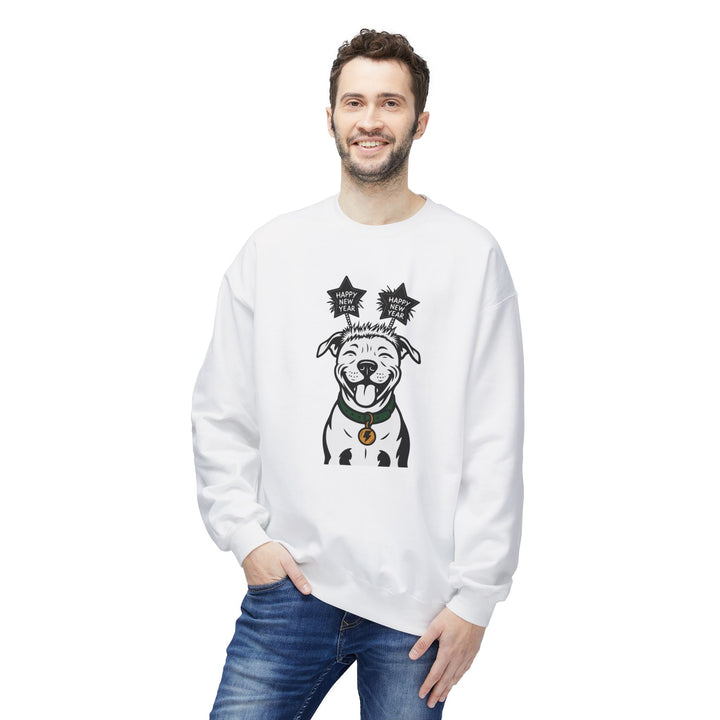 Happy New Year Pit LMTD. Softstyle Fleece Crewneck Sweatshirt