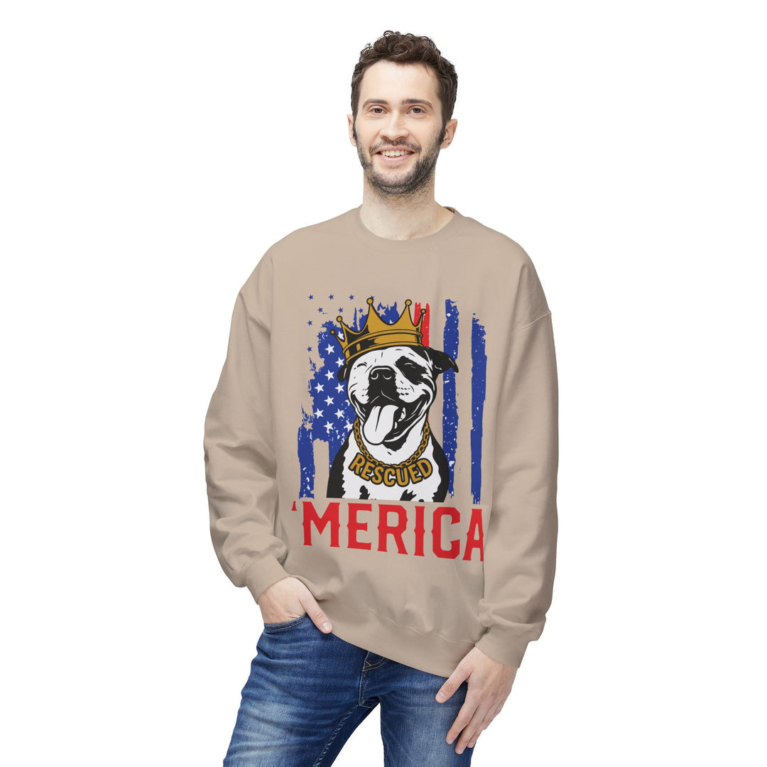 Rescue 'Merica Crewneck Sweatshirt