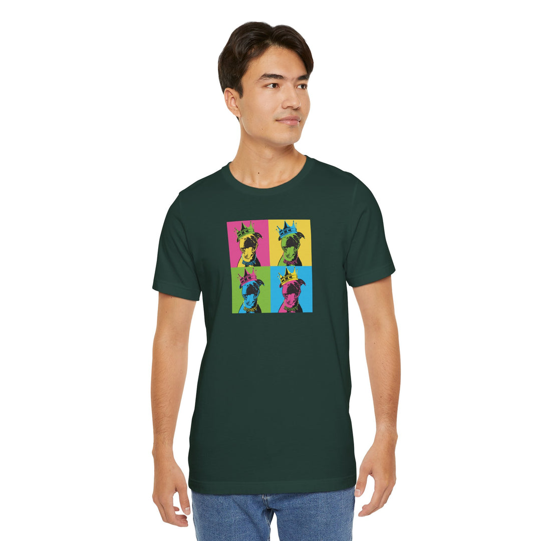 Rescue Royalty Color Block Unisex Short Sleeve T-shirt