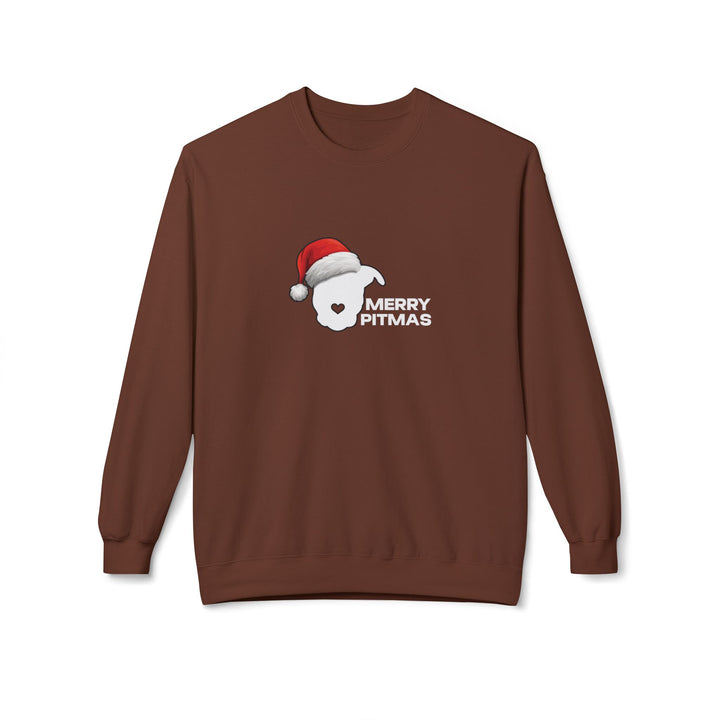 Merry Pitmas 2025 V2 Softstyle Fleece Crewneck Sweatshirt