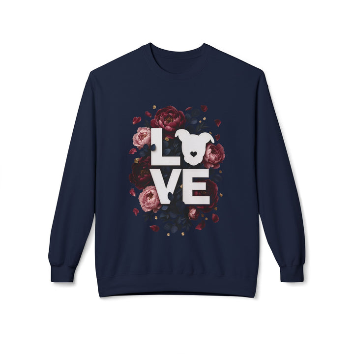 LOVE Floral Premium V1 Crewneck Sweatshirt