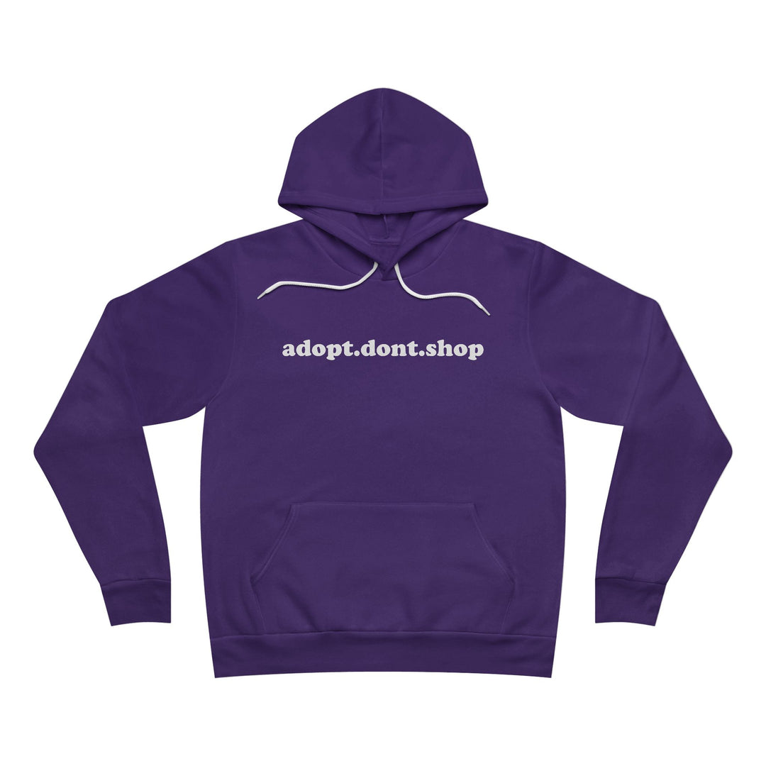 ADS Plain Sponge Fleece Pullover Hoodie
