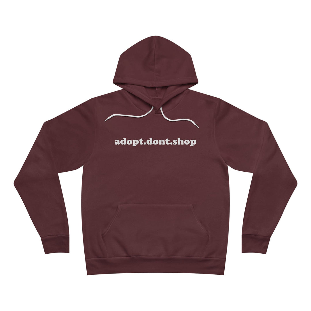 ADS Plain Sponge Fleece Pullover Hoodie