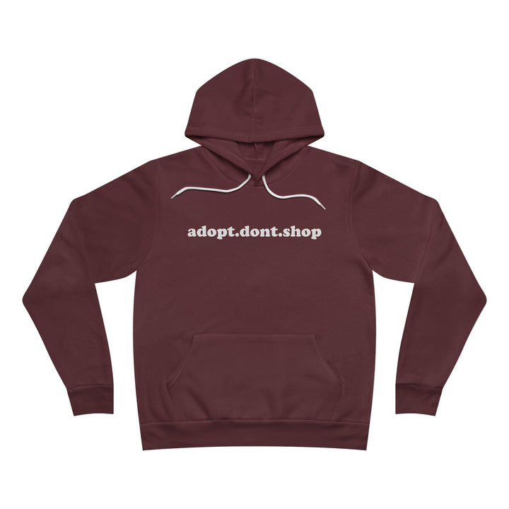 ADS Plain Sponge Fleece Pullover Hoodie