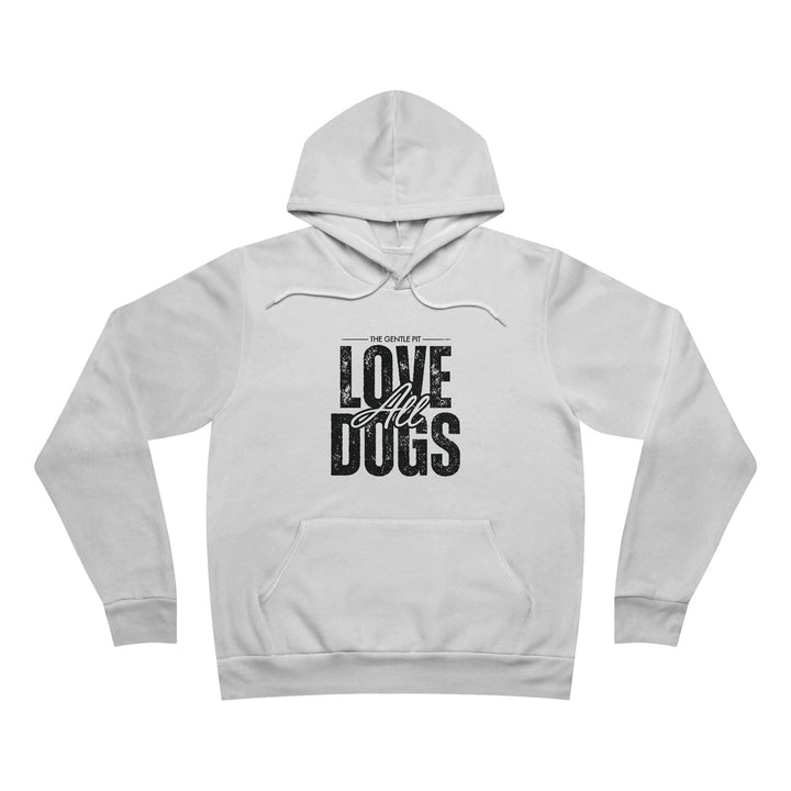 Distressed Love All Dogs Unisex Sponge Fleece Pullover Hoodie