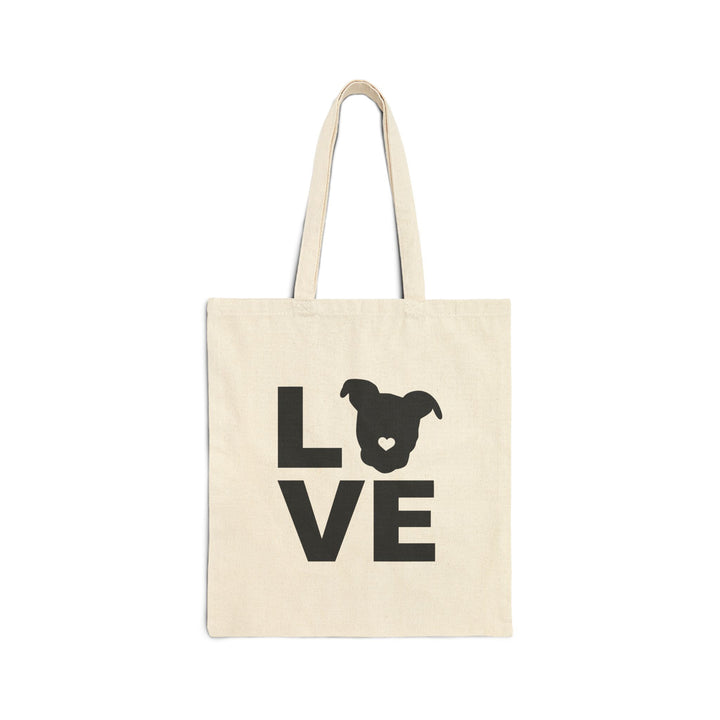 LOVE Cotton Canvas Tote Bag