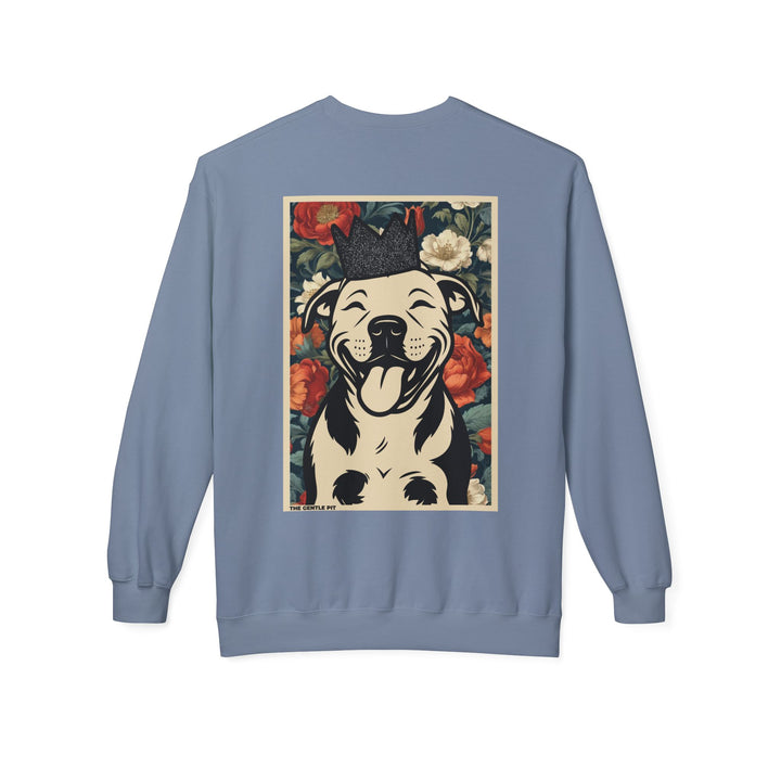 Baby Pit Floral Softstyle Fleece Crewneck Sweatshirt