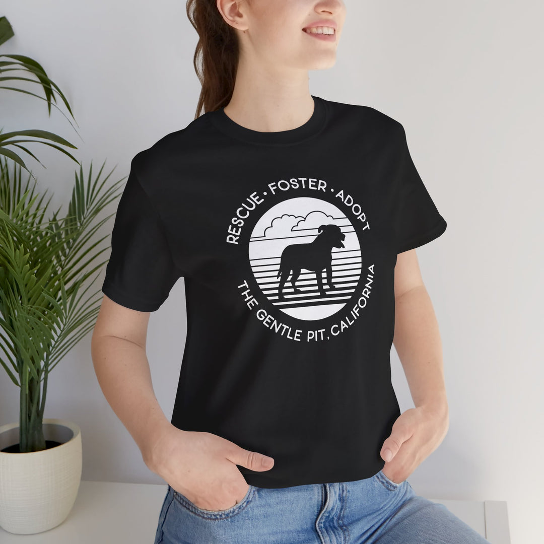 Rescue Foster Adopt Sunset Unisex T-Shirt