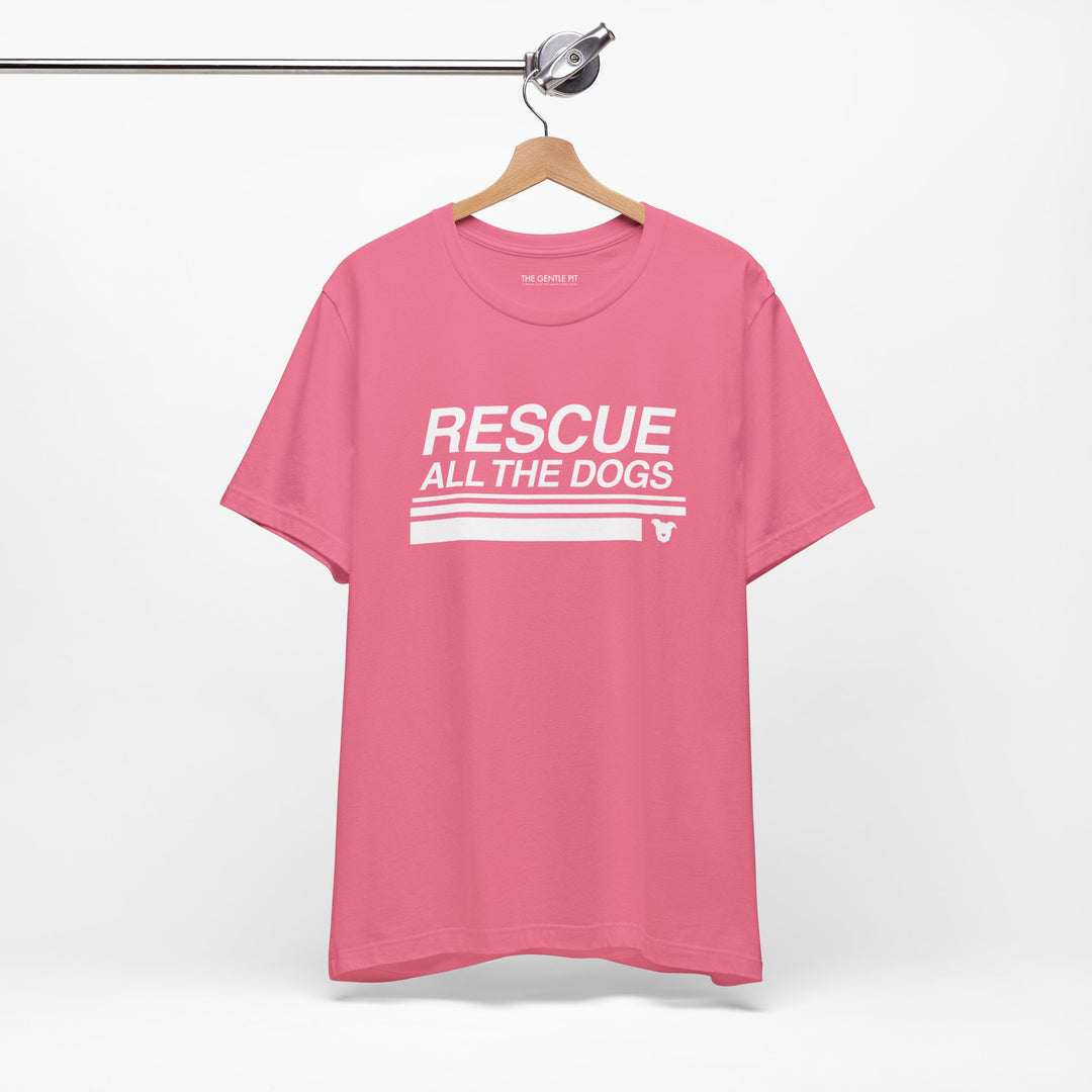 Rescue All The Dogs Unisex Short Sleeve T-shirt