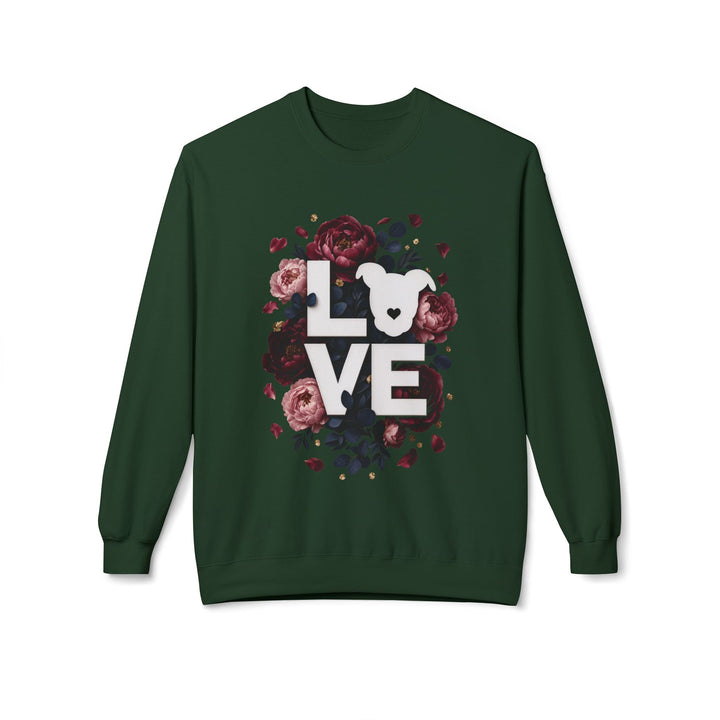 LOVE Floral Premium V1 Crewneck Sweatshirt