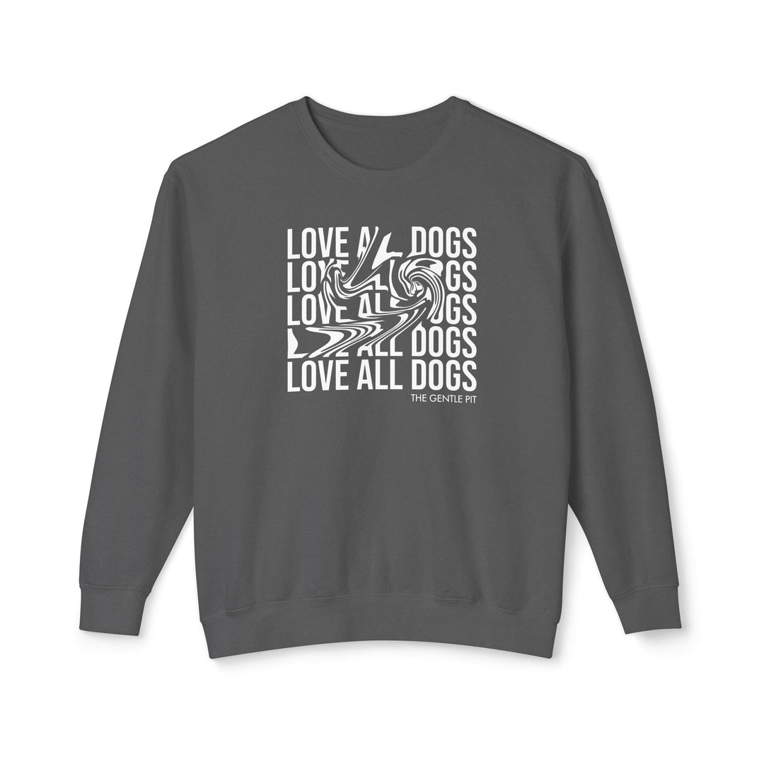 Love All Dogs Illussion Unisex Premium Sweatshirt