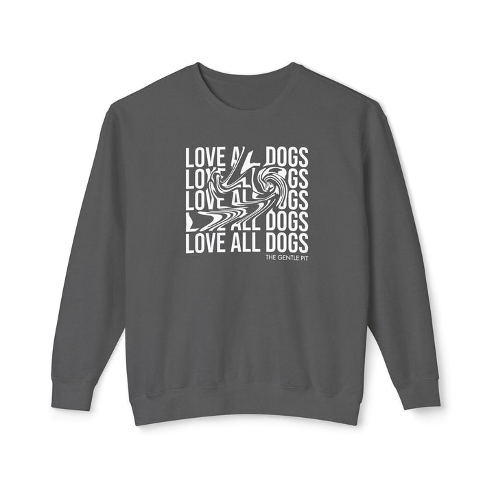 Love All Dogs Illussion Unisex Premium Sweatshirt