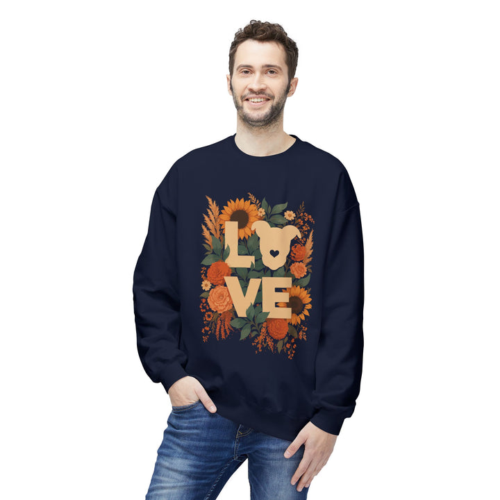 LOVE Floral Premium V2 Crewneck Sweatshirt