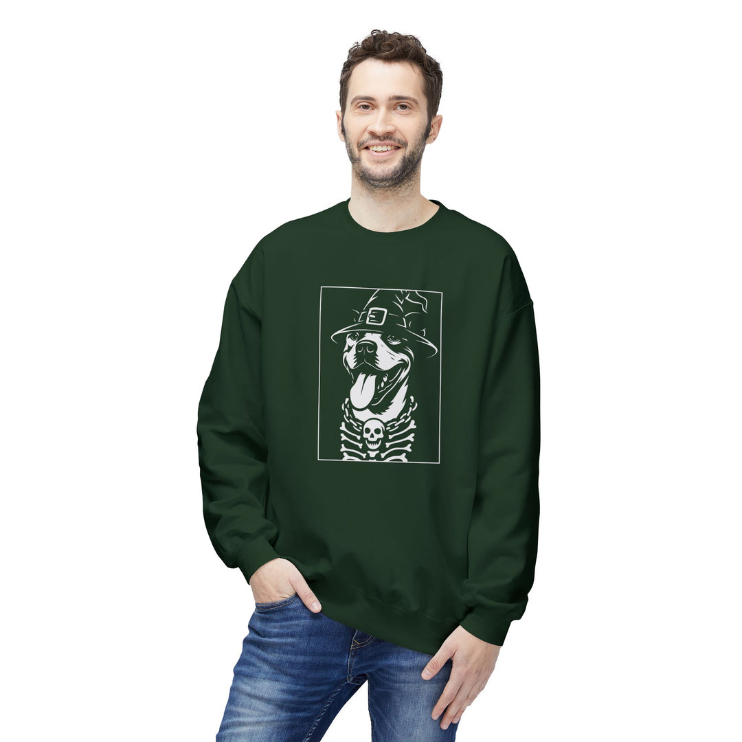 Halloween Pit V2 Softstyle Fleece Crewneck Sweatshirt