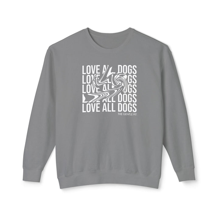 Love All Dogs Illussion Unisex Premium Sweatshirt