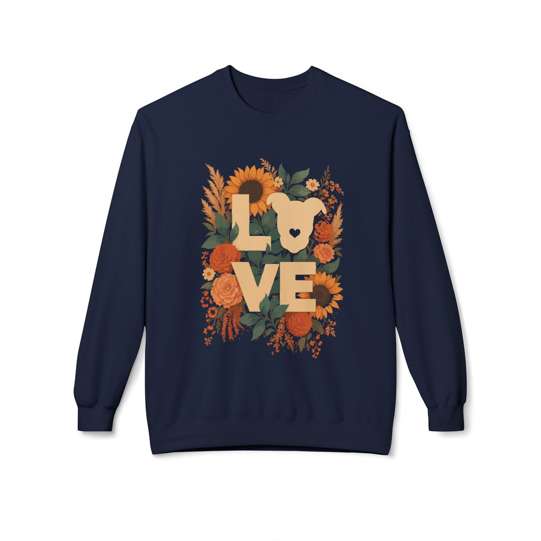 LOVE Floral Premium V2 Crewneck Sweatshirt