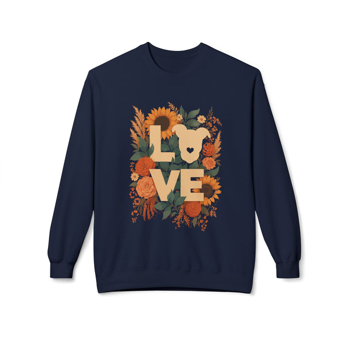 LOVE Floral Premium V2 Crewneck Sweatshirt