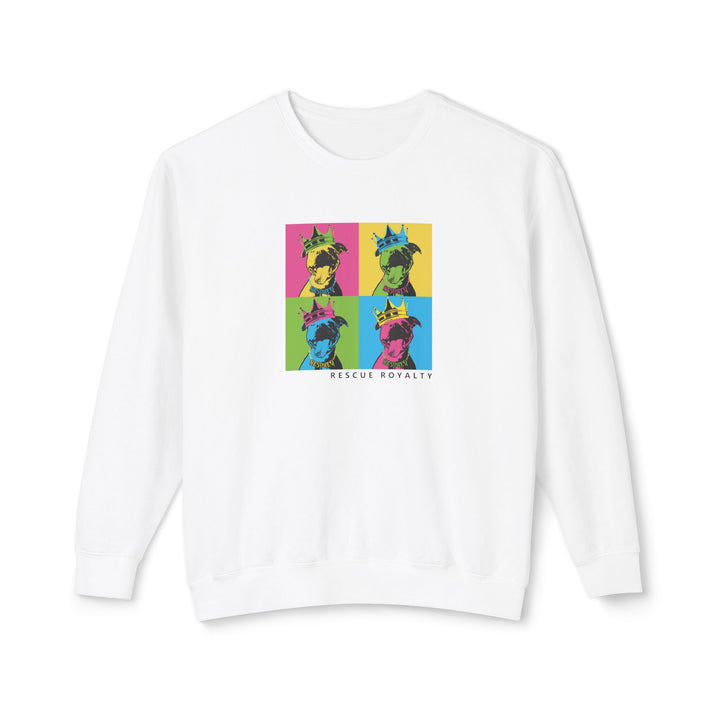 A Rescue Royalty Color Block Unisex Sweatshirt