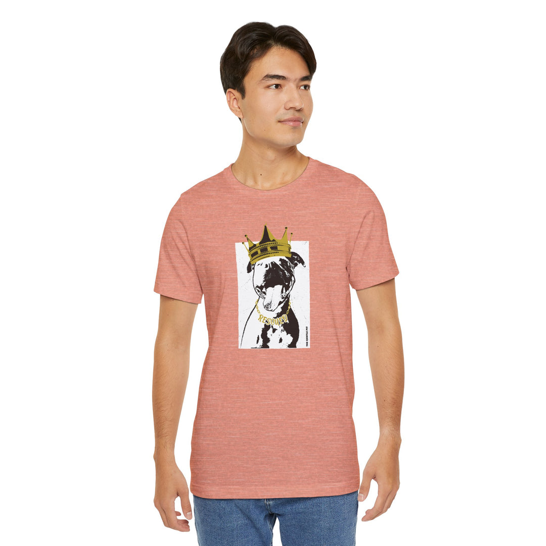 Rescue Royalty Background Unisex T-Shirt