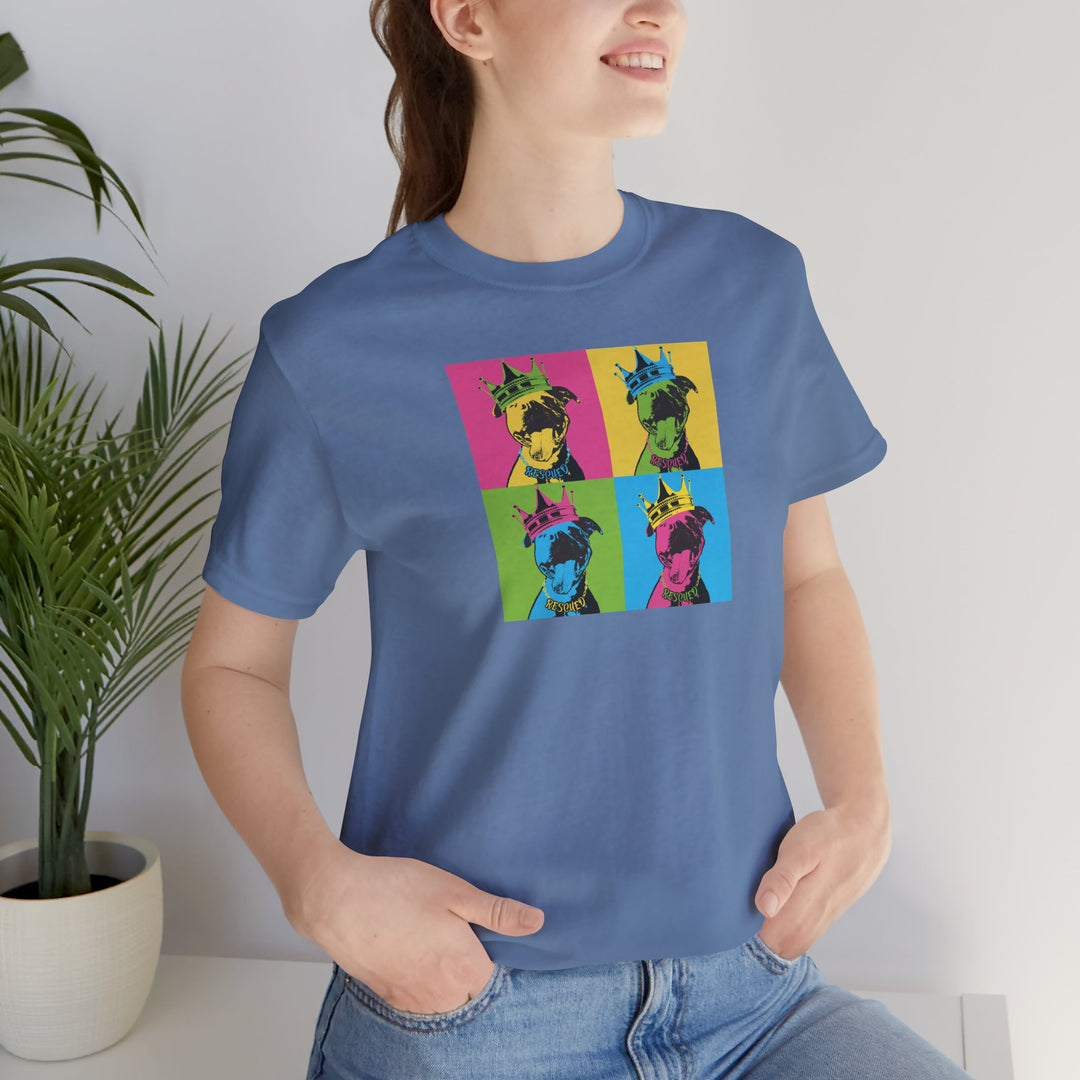 Rescue Royalty Color Block Unisex Short Sleeve T-shirt